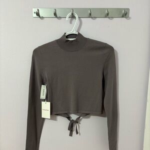 Aritzia Sunday Best Ellie Open-Back Top (NWT)
